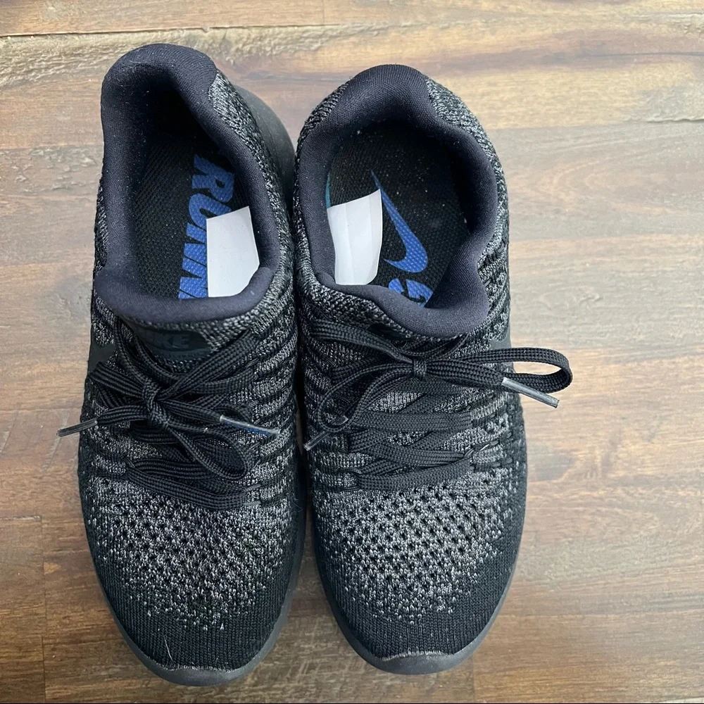 Nike womens Sz 5.5 Lunar Epic Flyknit 2 Low Running Shoes Gray 863780-00